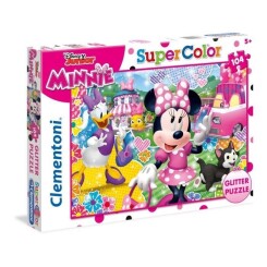CLEMENTONI - Minnie - Puzzle Scintillant 104 Pièces