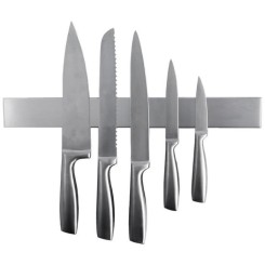 Barre à couteaux aimantée de 40 cm magnétique de suspension pour couteaux en acier inoxydable/inox - Porte-Couteaux Magnétique - sup