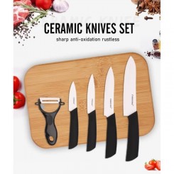 4 couteaux en veritable céramique