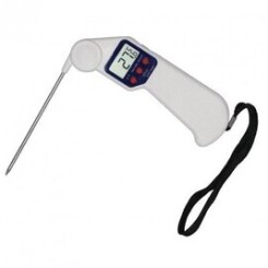 Thermomètre à sonde pliable - 50°c à + 300°c easytemp - hygiplas