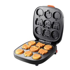 automatique antiadhésif électrique dessin animé gaufrier muffin crêpière Mini crêpe cuiseur multifonction enfants petit déjeuner