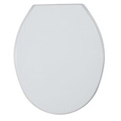 Abattant WC Aurora coloris blanc - Dim : 36,2 x 45 cm -PEGANE-