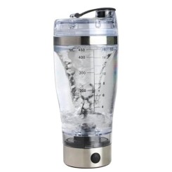 450Ml électrique protéine Shaker Usb Shaker bouteilles lait café mélangeur bouteille d'eau mouvemepinceau brosse SDP5361