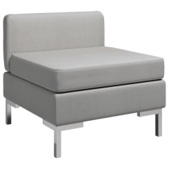 ?4042Canape d'angle droit 65 x 65 x 65 cm- Canapé central sectionnel canapé de relaxation- Contemporain Sofa Confortable -avec cous