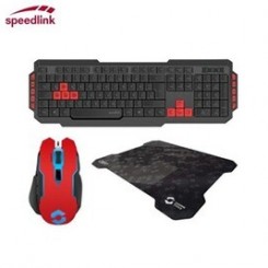 Autres accessoires jeu Speedlink Pack speedlink débutant clavier-tapis-souris