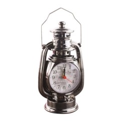 1PC Vintage lampe à huile réveil en horloge de table bureau artisanat ornement  REVEIL A REMONTER - REVEIL SANS RADIO