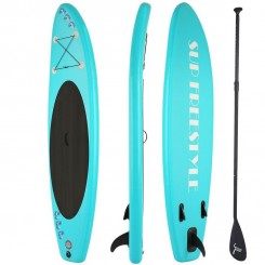 Gonflable Stand Up Paddle Board Deck Niveaux de compétence Planche de surf monocouche adulte,Bleu - Bleu