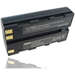 Batterie compatible avec Geomax Zoom 20, Zoom 30, Zoom 35 dispositif de mesure laser, outil de mesure (2200mAh, 7,4V, Li-ion) - Vhbw