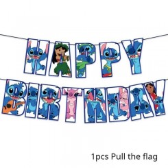 1 ensemble de ballons à thème Lilo  Stitch, décorations de fête d'anniversaire, cadeaux pour bébé, garçon et fille, [A381353]