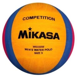 Mikasa w6600w 1211 - ballon de water polo - jaune bleu rose