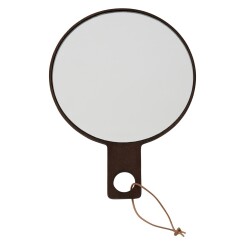 Miroir de main Ping pong Frêne foncé