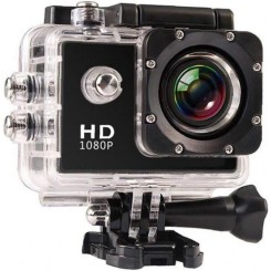 Caméra SPORT HD 1080P Sous-marine Sous-marine Appareil d'action Portable Caméra DV Enregistreur DV pour parcourir Vélo à vélo de plo