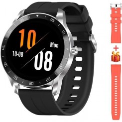 Blackview X1 Montre Connectée Homme Smartwatch Montre Sport Podomètre Cardiofrequencemètre Etanche 5ATM Natation Running Alarme Chro