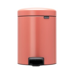 Poubelle à pédale New Icon 5 litres Terracotta pink