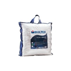 BULTEX Lot de 2 oreillers DUO 60x60 cm blanc