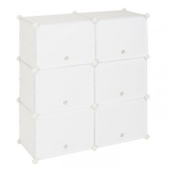 10 grille originale porte blanche originale armoire blanche treillis taille 40*30 cm Rubik's cube armoire à chaussures en plastique
