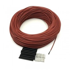 10m -Câble de sol chauffant électrique en Fiber de carbone, câble de chauffage à infrarouge à faible coût