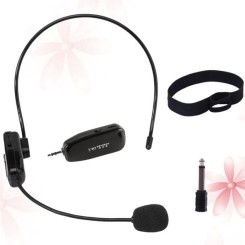 2.4G sans fil pince à cravate microphone MIC téléphone mobile micro Erhu ramassage (noir)   CASQUE - ECOUTEURS