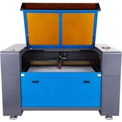 100 W Graveur de Laser d'Imprimante CO2 Machine de gravure laser de découpe et découpe graveur RDworks avec connexion USB 1000x600mm