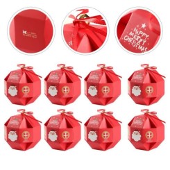 10pcs Boîte De Rangement Bonbons Cuisson Biscuits Boîtes D'emballage Éléments Noël Conception Pour  PORTE-CHAUSSURES POUR DRESSING