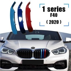 3 pièces ABS voiture course Grille bande pince coupante pour BMW série 1 F20 F21 F40 E87 E82 E81 E88 M puissance Auto [364E28D]