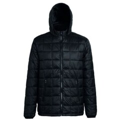 2786 - Veste zippée avec capuche - Homme (XL) (Noir) - UTRW5263