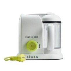 BEABA Robot cuisine bébé 4 en 1 - Babycook Solo néon