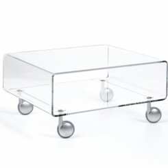 EMPORIUM table basse ANDY (Andy 1 - Méthacrylate transparent)