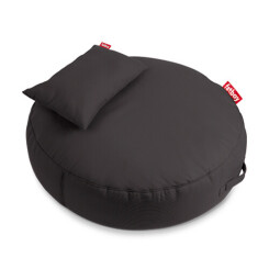 FATBOY pouf fauteuil rond pour extérieur PUPILLOW (Charcoal - polyester)