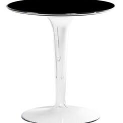 KARTELL table basse TIPTOP (Noir brillant - Teinté dans la masse PMMA)