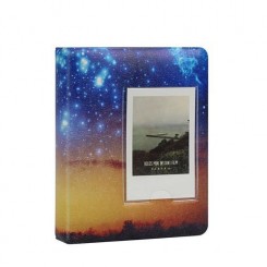 Album photo Appareil photo instantané 64 poches pour photo de 3 pouces Fujifilm Instax / Polaroid - Jaune