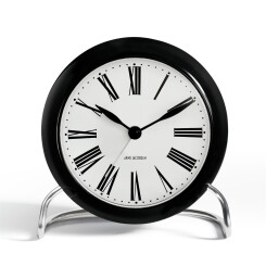 Horloge de table AJ Roman noir