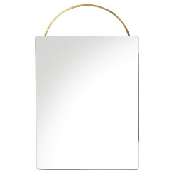 Miroir en laiton Adorn 53x35 cm Laiton