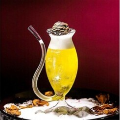 Accessoire de cuisine / cuisson Generic Verre à whisky en verre verre résistant à la chaleur sucer le jus de lait tasse de thé tasse 300ml vinwo3311