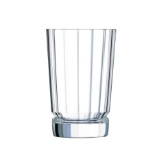 6 verres à eau, jus et soda 36cl Macassar - Cristal d'Arques - Kwarx au design vintage