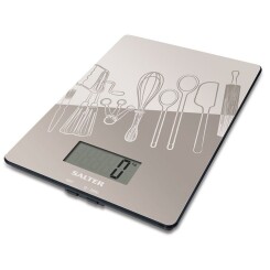 Balance de cuisine électronique 5kg - 1g gris - sa1102gydr