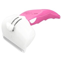 FoOLEE Brosse Easee Small - Taille M - Rose - Pour chien