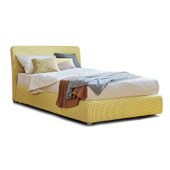 BONALDO lit coffre une place TONIGHT OPEN avec sommier 120x200 cm (Cat. 800 - Tissu ou Ecocuir)
