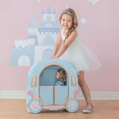 Armoire à poupée carrosse princesse pour enfant Olivia's Little World