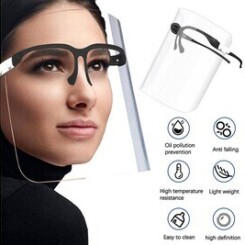 Accessoires de ménage AUCUNE Masque de lunettes protection anti-salive anti-buée 10pcs