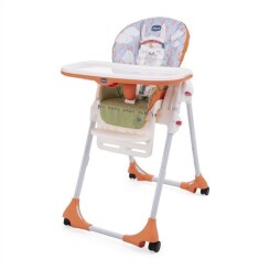 CHICCO Chaise Haute Polly Easy - 4 Roues Llama