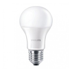 - Ampoule LED E27 Philips - CorePro LEDbulb 5-40W E27 3000K Dépolie - Blanc Chaud