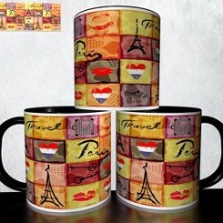 Mugs Design Box Mug collection design - voyage souvenir glamour paris 1093