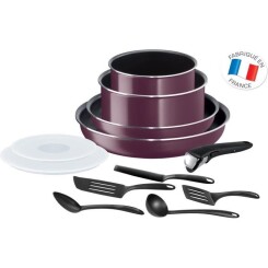 Ingenio Essential Violet Byzantium Batterie de cuisine 12 Pièces Tous Feux Sauf Induction L2019702