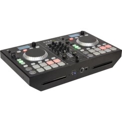 IBIZA SOUND 15-2216 Régie DJ avec table de mixage 2 canaux - Double lecteur CD & Bluetooth