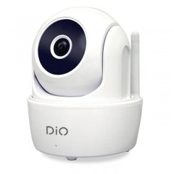 CHACON Dio Caméra de surveillance IP HD intérieure Wi-Fi rotative pilotable à distance