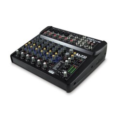 ALTO Professional ZMX122 FX - Table de Mixage Compacte 8 Voies avec Entrée XLR, Effets, EQ et AUX In-Out