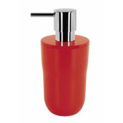 COCCO Distributeur de savon - 16,5 x 7,5 x 7,5 cm - Rouge