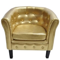 Fauteuil Chesterfield or