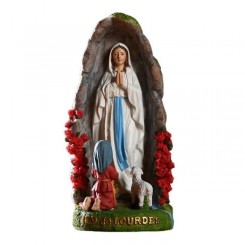 1PC Rare Vierge Marie Figurine Sculpture Cadeau Décoration de Noël Ornements, L'UE-style Rétro Style, main-fait Nonne Statues,